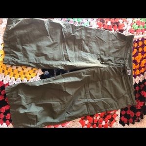 Be Present discontinued yoga crop pants sage small